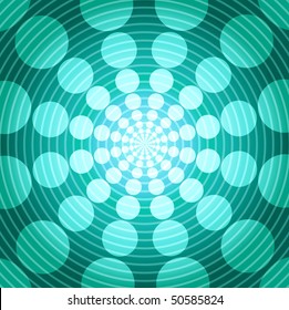 Abstract Digital Wave Background