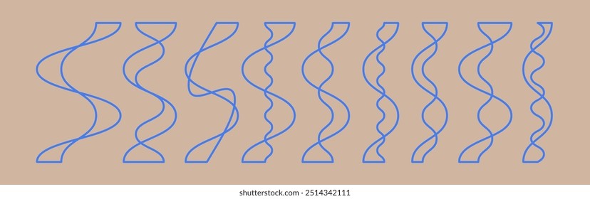 Onda digital abstrata com partículas dinâmicas. Ondas de som definidas. Visualização de Big Data. Ilustração vetorial 3d para negócios, ciência ou tecnologia.