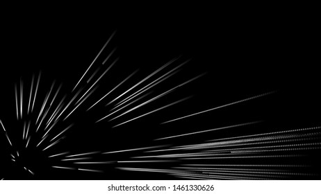 Abstract digital wave of particles. Futuristic point wave. Technology background vector.  Vector illustration