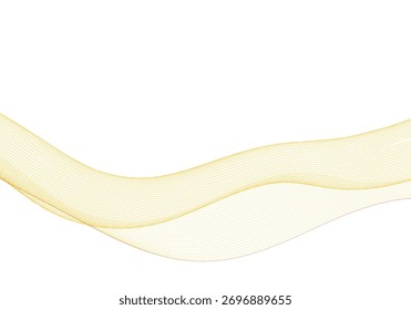 Abstract digital wave of warm yellow and orange colors, perfect for a technology background. Eps 10