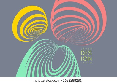 Abstract digital waveform. Sound wave of deformed stripes. 3d vector illustration for business, science or technology. 