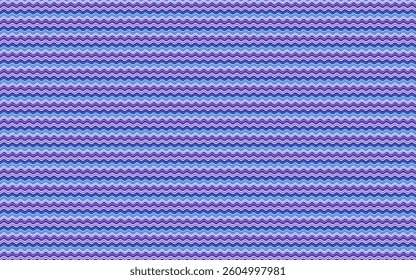 Abstract digital waves in electric blue and purple