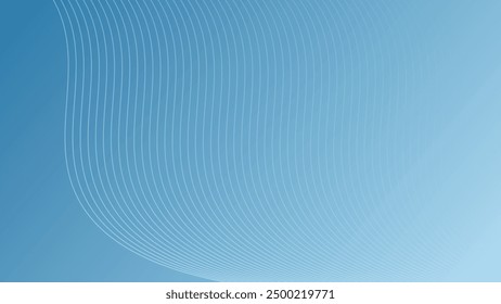 Abstract digital wavy line background