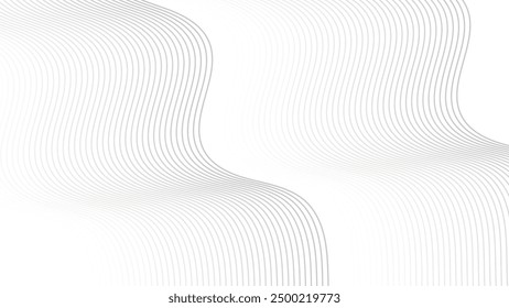 Abstract digital wavy line background