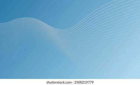 Fondo ondulado digital Abstractas de la línea
