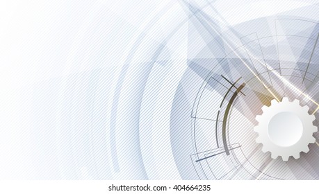 Abstract digital web site header. Banner technology background