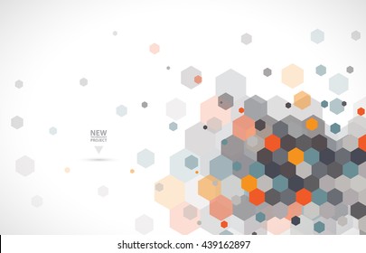 Abstract digital web site header. Banner technology background