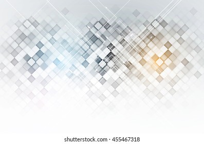 Abstract digital web site header. Banner technology background