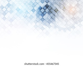 Abstract digital web site header. Banner technology background