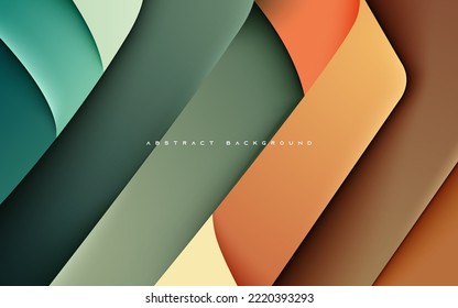 Abstract dimension colorful background. Modern gradient light and shadow concept.