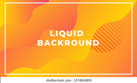 Abstract dinamic gradient Liquid background