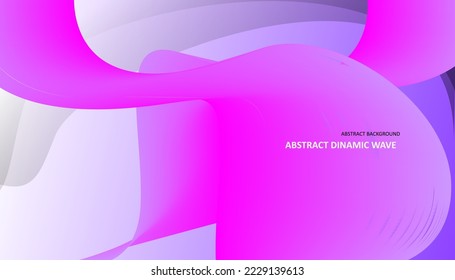 abstract dinamic wave simple design vector