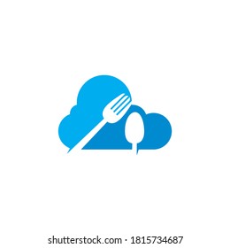 Resumen Vector de cena , logotipo de comida