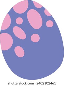 Abstract Dinosaur Egg Vector Illustration