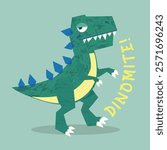 abstract dinosaur vector illustration graphic