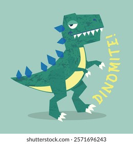 abstract dinosaur vector illustration graphic