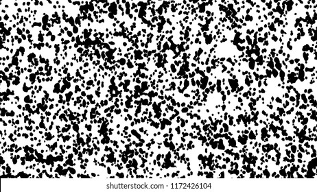 abstract dirt texture blot spray of black drops of ink isolated on white background , random spots . alpha mask vector illustration wallpaper