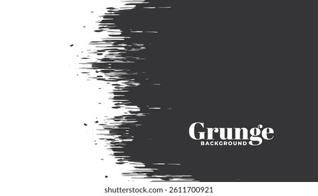 abstract and dirty splash texture backdrop with brush stroke effect vector