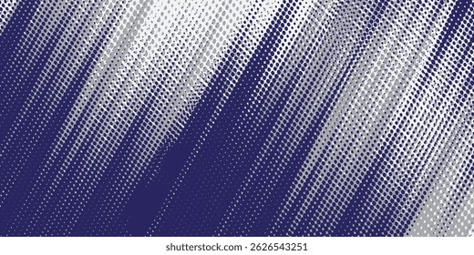 Abstract Dirty white blue Grunge Background with Halftone Effect. Sports Background with white blue Brush


