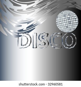 abstract disco background