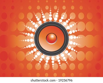 abstract disco background series design