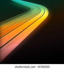 Abstract disco background - vector.