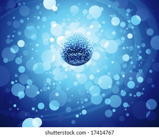 Abstract disco background. Vector illustration.