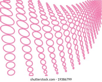 Fondo abstracto de puntos de disco