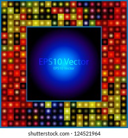 Abstract Disco Dots Background (EPS10 Vector)