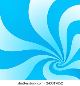 Abstract distorted blue background pattern