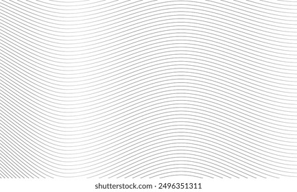 Abstract distorted diagonal lines striped background. Vector curved twisted oblique, wavy lines. A completely new style for the design of your business.