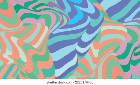 Abstract distorted lines background design with soft colors vector for website, background, wallpaper ,and more vector eps 10