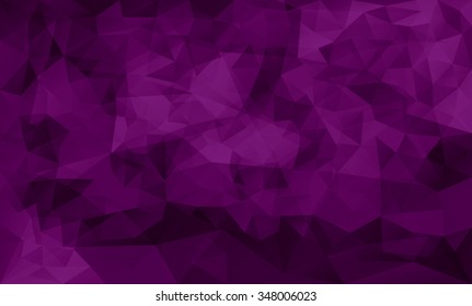 Abstract distorted triangles vector background.