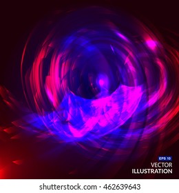 Abstract  distortion polygonal background.  Acid wallpaper.