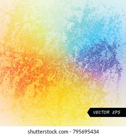 Abstract distress background,  dirty multicolor background, grunge distressed texture, artistic watercolor background 