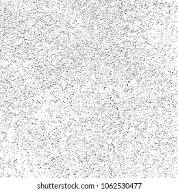Abstract Distress Background, Stucco Grunge, Cement Or Concrete Wall Textured. Halftone Vector Illustration Design With Copy Space. Easy to Create Overlay Illustration For Retro and Urban Designs. 