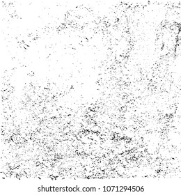 Abstract Distress Background, Stucco Grunge, Cement Or Concrete Wall Textured. Halftone Vector Illustration Design With Copy Space. Easy to Create Overlay Illustration For Retro and Urban Designs. 