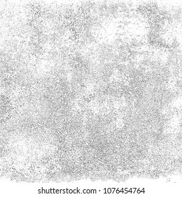 Abstract Distress Background, Stucco Grunge, Cement Or Concrete Wall Textured. Halftone Vector Illustration Design With Copy Space. Easy to Create Overlay Illustration For Retro and Urban Designs. 