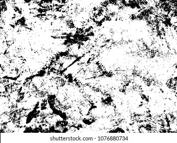 Abstract distress floor, black and white  seamless background, stucco grunge, cement or concrete wall textured. Vector illustration design with copy space.