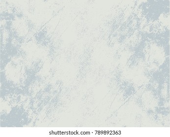 Abstract distress floor, blue background, stucco grunge, cement or concrete wall textured. Vector illustration design with copy space.