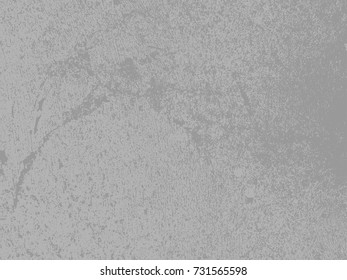 Abstract distress floor, gray background, grunge, cement or concrete wall textured. Vector illustration design with copy space.