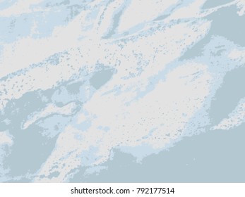 Abstract distress floor, light blue background, stucco grunge, cement or concrete wall textured. Vector illustration design with copy space.