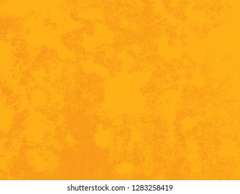 Abstract distress floor, orange background, stucco grunge, cement or concrete wall textured. Vector illustration design with copy space.
