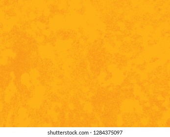 Abstract distress floor, orange background, stucco grunge, cement or concrete wall textured. Vector illustration design with copy space.