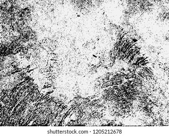 Abstract distress floor, white and black background, stucco grunge, cement or concrete wall textured. Vector illustration design with copy space.
