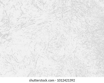 Abstract distress floor, white and gray background, stucco grunge, cement or concrete wall textured. Vector illustration design with copy space.