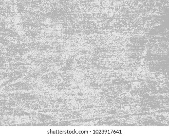 Abstract distress floor, white and gray background, stucco grunge, cement or concrete wall textured. Vector illustration design with copy space.