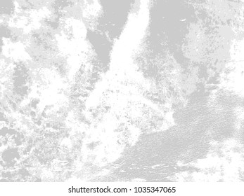 Abstract distress floor, white and gray background, stucco grunge, cement or concrete wall textured. Vector illustration design with copy space.