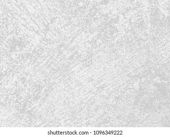 Abstract distress floor, white and gray background, stucco grunge, cement or concrete wall textured. Vector illustration design with copy space.