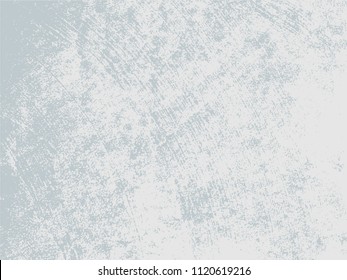 Abstract distress floor, white and gray background, stucco grunge, cement or concrete wall textured. Vector illustration design with copy space.